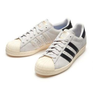 Adidas Originals Women's White Black Superstar 80s Shoes Size 7 us CQ2512